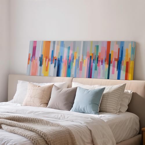 Décoration murale longue et étroite pour habiller un grand mur vide