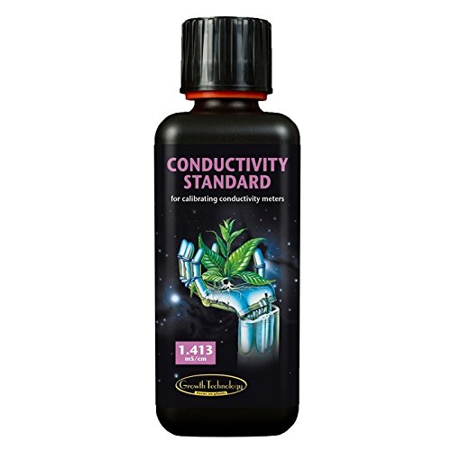 Solución / Líquido de calibración EC Growth Technology 1,413 mS/cm (300ml)