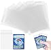 Jinhuaxin Standard Card Sleeves 66 * 91mm, 300 Pochettes Sleeves Protèges Cartes, Pochettes de Protection Transparentes pour Cartes Pokémon, Magic , Star Wars, Yugioh (Scellé)