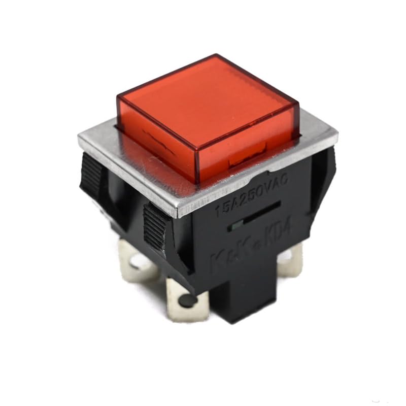 Successs Store KD4-22- Push Button Momentary Switch DPST(OFF-(ON))