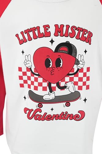 Image of Unique Baby Boys Long Sleeve Raglan Graphic T-Shirt for Toddlers and Kids