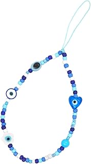 Obuyke Corrente De Pulso Para Celular Cordão De Decoração Azul Cordão Para Celular Cordão Para Pendurar Corrente Para Celular Cordão Para Telefone Prático Corda Para Celular Corda Para