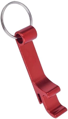 MM Llavero abrebotellas de aluminio, abrebotellas de aluminio, mini llavero de aluminio, abrebotellas de cerveza, mini llavero para el hogar, pub,