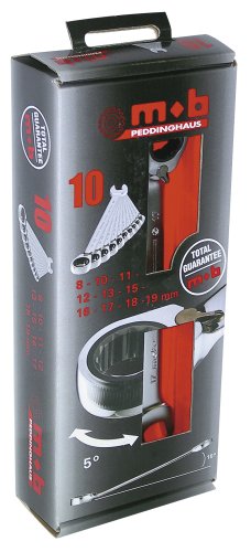 Peddinghaus 9002000401 Ring-Ratschenschlüssel 10 Peddinghaus 9002000401 Ring-Ratschenschlüssel 10