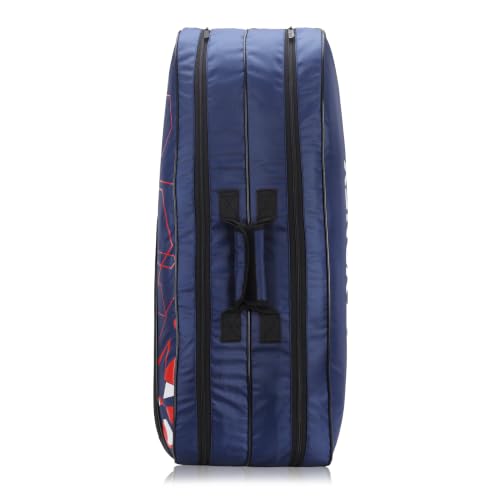 Image of YONEX Badminton Bag SUNR 25015 BT5 Navy Blue WHITE /8903224513139