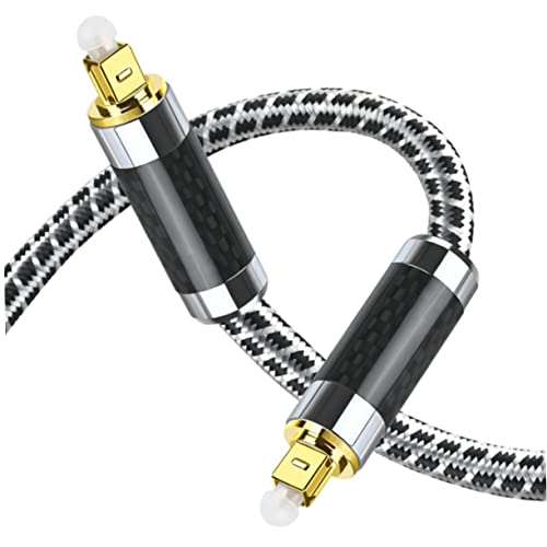 Cable de audio óptico para conectar altavoces y disfrutar del cine en casa
