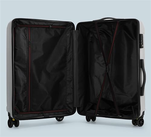 Luggage Travel Gear Suitcase With 360° Swivel Wheels Luggage With Swivel Wheels Hard Shell Lightweight(F,20in)4