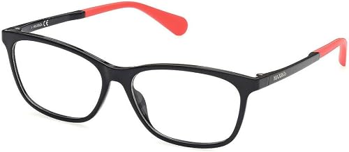 MAX &CO EYEGLASSES MO5054 shiny black 55/14/140 MUJER