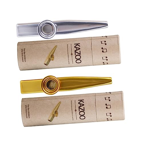 Holibanna 1 Set Durable Kazoo Color Combination Easy to Play Educational Instrument for Music Lovers for Learning and Fun