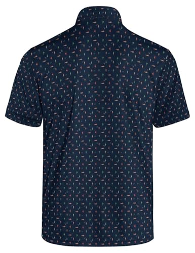 Polos divertidos para hombre, camisetas de golf de manga corta con cuello polo, secado rápido, camisetas de rendimiento para golf, regalos para hombres miniatura 7