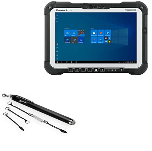 BoxWave Stylus Pen Compatible with Panasonic Toughbook G2 - EverTouch Capacitive Stylus, Fiber Tip Capacitive Stylus Pen for Panasonic Toughbook G2 - Jet Black