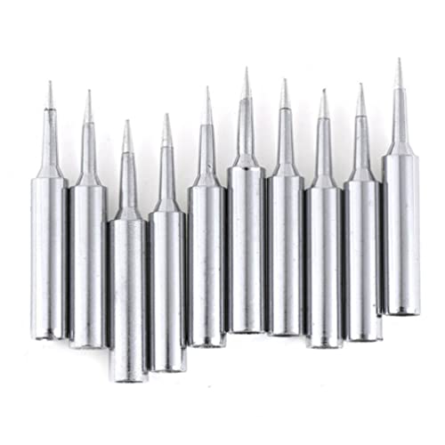 20 puntas de soldadura 900M-T-I Kit de puntas de hierro de soldadura de repuesto para Hakko, Radio Shack, ATTEN, Yihua estación de soldadura Cover