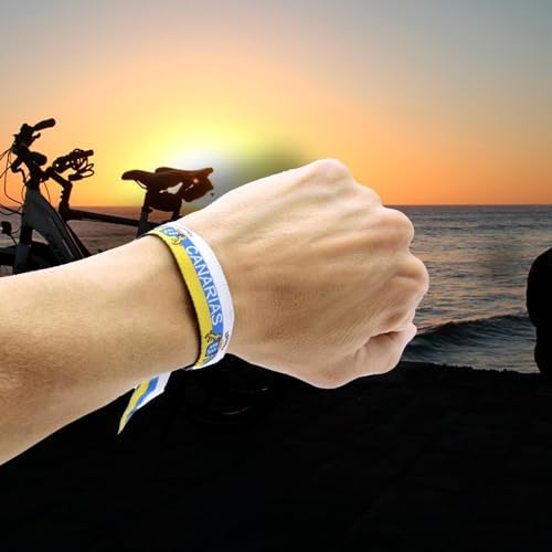 Pulsera Ajustable con Bandera Canaria 41Wxse+ VEL. AC SR38. SL1000