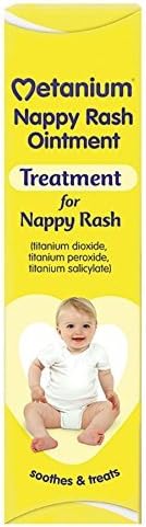 6 x Metanium Nappy Rash Ointment 30g by Metanium