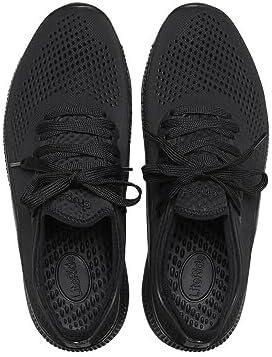 Crocs Men's LiteRide 360 Pacer Sneakers, Black/Black, 11 Men | Image 4