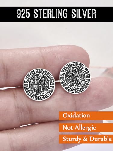Mancuernillas de Plata 925 Estilo Signos Zodiacales para Hombre miniatura 5