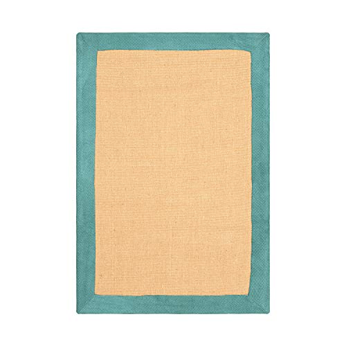 SUPERIOR Natural Classic Collection Hand Woven Jute Rug