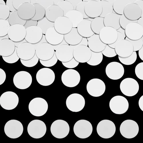 PH PandaHall 200pz Mini Dimensioni Specchio Rotondo Adesivo Piccolo Specchio di Acrilica Piastrelle Mosaico Decorativo Specchio per Progetti di Arti E Mestieri, Incorniciatura, Arredamento Casa