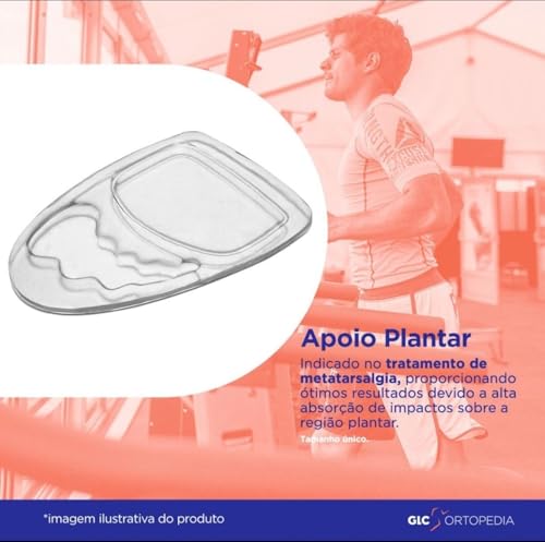 Protetor Para Pé Apoio Plantar De Silicone Tamanho Unico