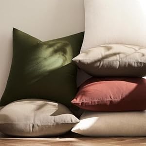   Topfinel-Natural-Throw-Pillow-Covers-18x18-inches-Set-of-2-Neutral-Cotton-Decorative-Linen-Pillow-Covers-Farmhouse-Square-Cushion-Cases-for-Sofa-Couch-Bed-Spring-Home-Decor