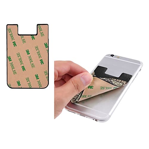 Gagaduck Horse Adhesive Phone Pocket Cell Phone Stick On Card Wallet Sleeve Credit Id Card Holder Compatible With Most Smartphones #TOP3