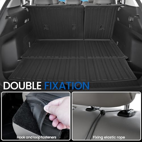 Image of Floor Mats Set for 2023-2026 Mazda CX-50 Gas, All Weather TPE Backrest Mat Trunk Mat Cargo Liner Door Sill Guards Accessories for CX50 (for Mazda CX-50 | 2023-2026)