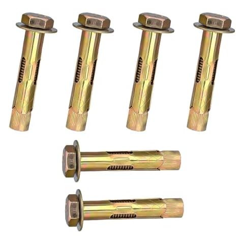 WeqeYent M10 x 80mm Heavy Duty Anchor Bolts Cover