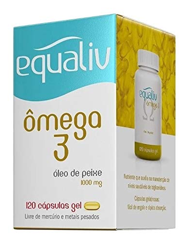 Equaliv Omega 3 1000mg 120 Cápsulas