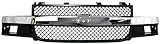 Garage-Pro Grille Assembly Compatible with 2003-2014 Chevrolet Express 1500, Fits 2003-2021 Express 2500, 2003-2023 Express 3500, Gray Shell and Insert, For Models with Composite Headlights