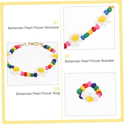 Holibanna 1 Conjunto Conjunto De Joias De Margarida Presente De Joias Para Meninas Brinquedo De Joal