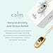 CalmCarry Glowco Sleep Aid Device – Handheld Microcurrent Relaxation Tool, Supports Calm, Focus & Gentle Relief, USB Rechargeable, Portable Wellness Device for Adults & Kids | Orange Calm Carry
