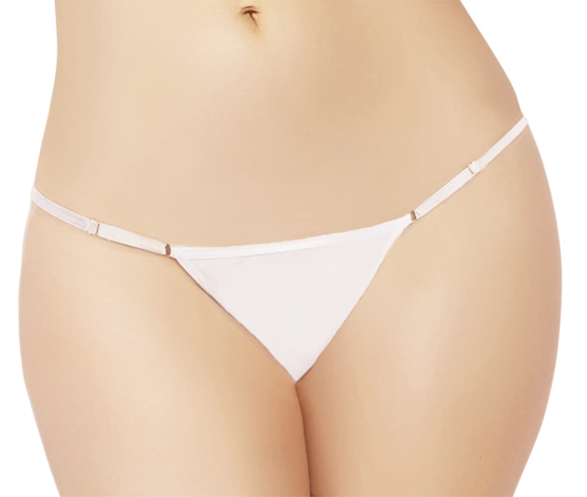 MYZAWomen's Cotton G-String (Pack of 1) (RIOE-PN-P5145-White 1_L)