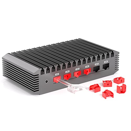 Image of 72 Pcs RJ45 Port Lock with 3 Keys, Locking RJ45 Port /Dust Blocker,Compatible with Computer,TV,Router,Other Devicesrj45 (Red)