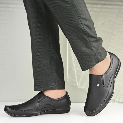 Image of Centrino Formal Shoe for Men | Cushioned Insole for Better Comfort | Stylish Slip-on for Boys | Perfect for Office Wear & Formal Dress (9788)