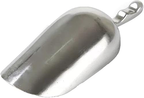 Miniatura 4 de Cuchara para cubitos de hielo pala de aleación de aluminio cucharas de utilidad de cocina cuchara de hielo para máquina de hielo congelador granos