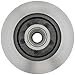 ACDelco Gold 18A503 Black Hat Front Disc Brake Rotor and Hub Assembly