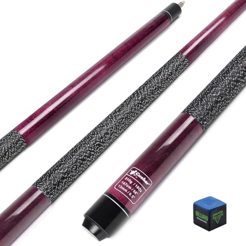 CUEBAR Purple Pool Cue 18oz - 58