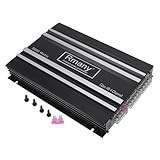 TUCKBOLD Auto 12V 4-Kanal Auto-Verstärker Stereo-Audio 5800W Kompatibel | 4-Kanal Auto-Verstärker Schwarz 1 Stück.
