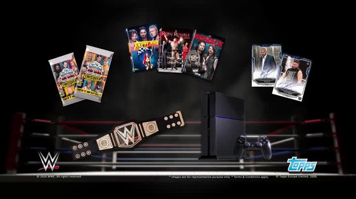 Topps WWE Takeover, Multi Color (50 Pieces) : Amazon.in: Toys & Games