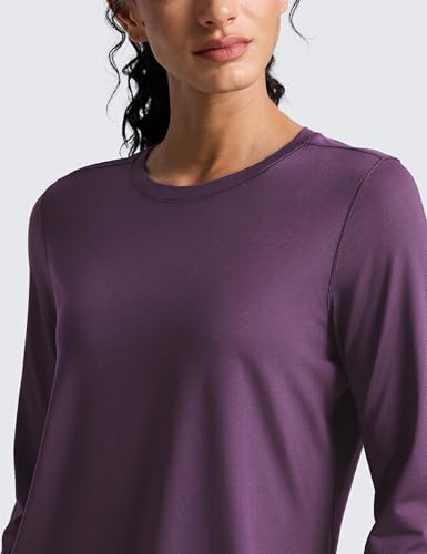Image of CRZ YOGA Lightweight Crewneck Long Sleeve Top
