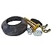 LASCO 04-3805 Toilet Tank to Bowl Bolt Kit with Brass Bolts, Rubber and Metal Washers, Hex and Wing Nuts and W-210 Recessed TXB Gasket