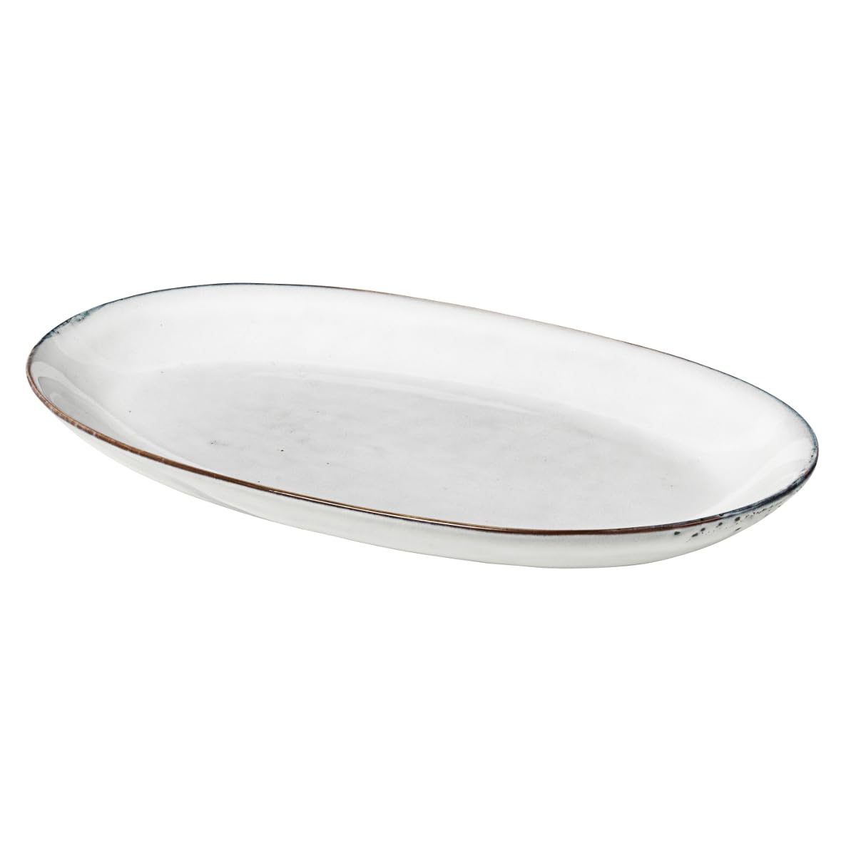 broste Copenhagen 14533174 Nordic Sand - Plato para servir (gres)