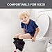 UMIEN™ 2 in 1 Potty Training Seat - Toddler Toilet Seat Easy To Install - Very Convertible Toilet Seat Round Shape