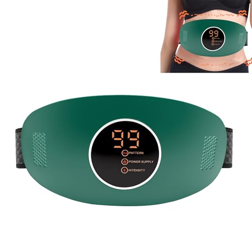HASAIKA® Masseur abdominal électrique sans fil, Ceinture De Massage du Ventre, Massage par...