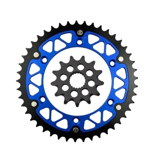 オートバイ用 45T〜52T 13T フロント&リアスプロケット YZ125T YZ125 TVWXYZABDE WR250F WR250R YZ250F WR250 YZ250 WR 250用(52T-13T)