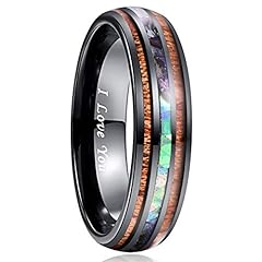 D-6mm-Black+Abalone Shell