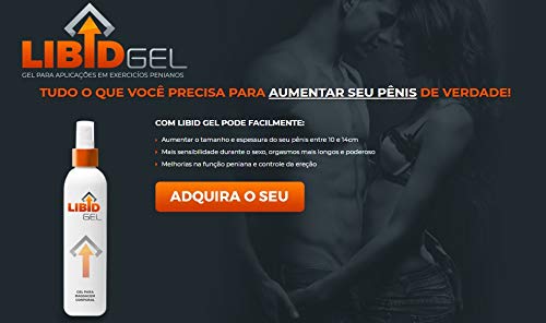 Libid Gel Massageador P/Aumento Peniano - Pronta Entrega