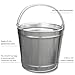 Sturdy Essentials 12 Quart (3 Gallons) Industrial Galvanized Metal Pail Bucket with Handle, 11
