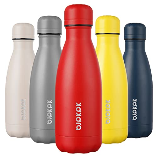 Image of BJPKPK 12 oz Small Insulated Water Bottle, Stainless Steel Leak Proof Flask