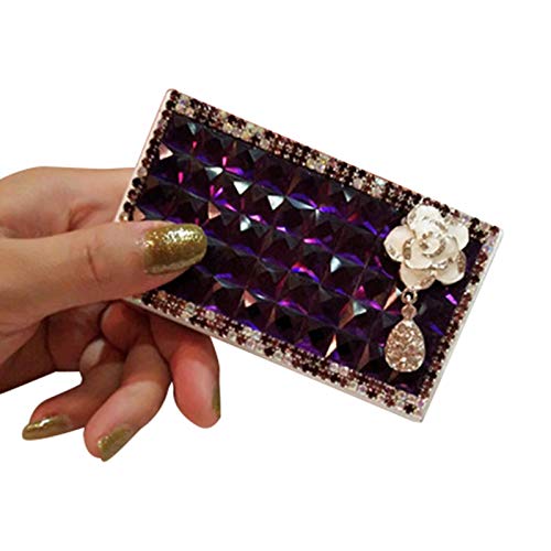 Frauen Zigarettenetui Zigarettenbox Halter Damen Zigarettenetui,Lila Cover